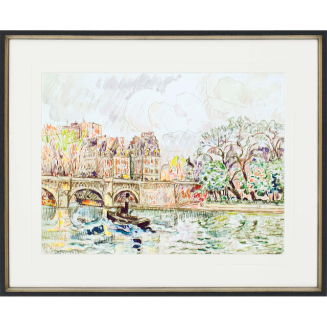 Paragon Paris Le Place Dauphine Multi 27 X 33 X 2 Wall Art