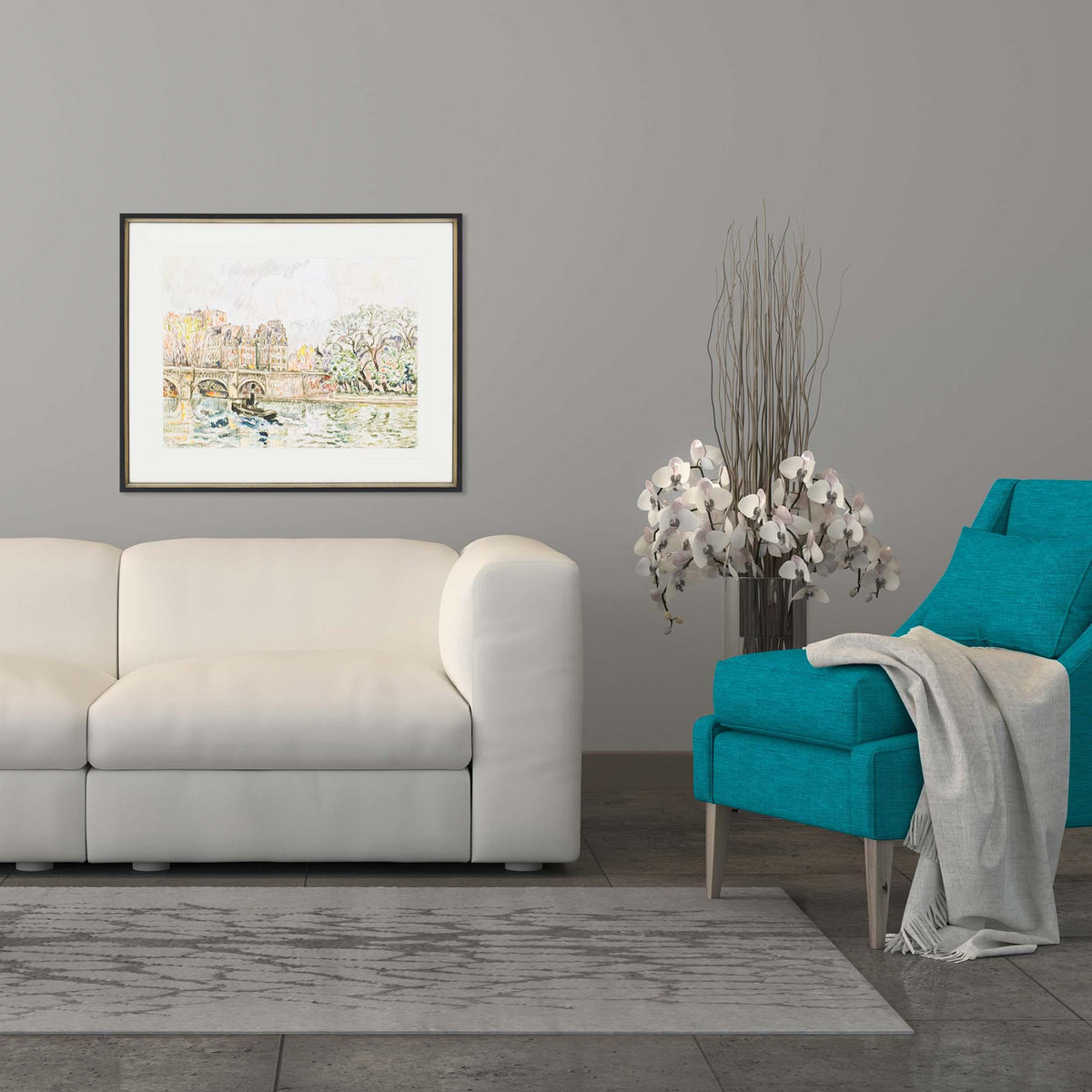 Paragon Paris Le Place Dauphine Multi 27 X 33 X 2 Wall Art