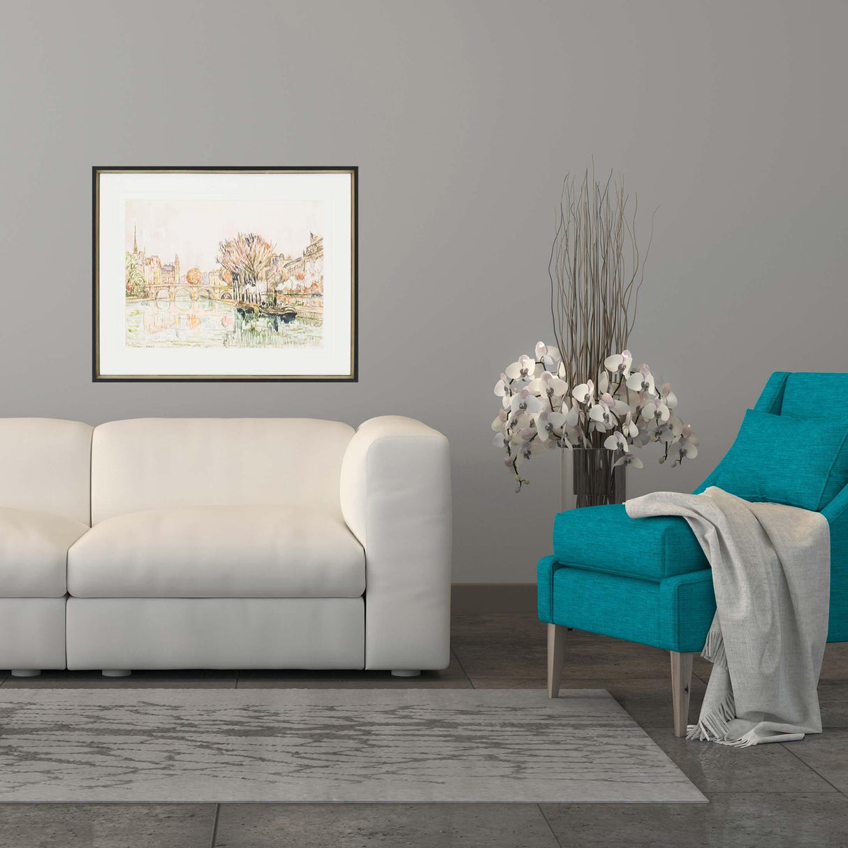 Paragon The Pont Neuf Paris Multi 27 X 33 X 2 Wall Art