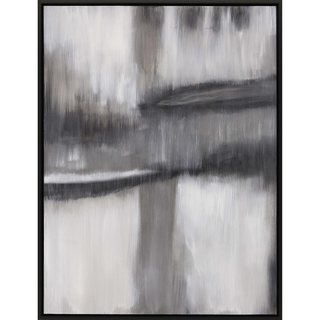 Paragon Grey Clouds 1 Gray 50 X 38 X 3 Wall Art