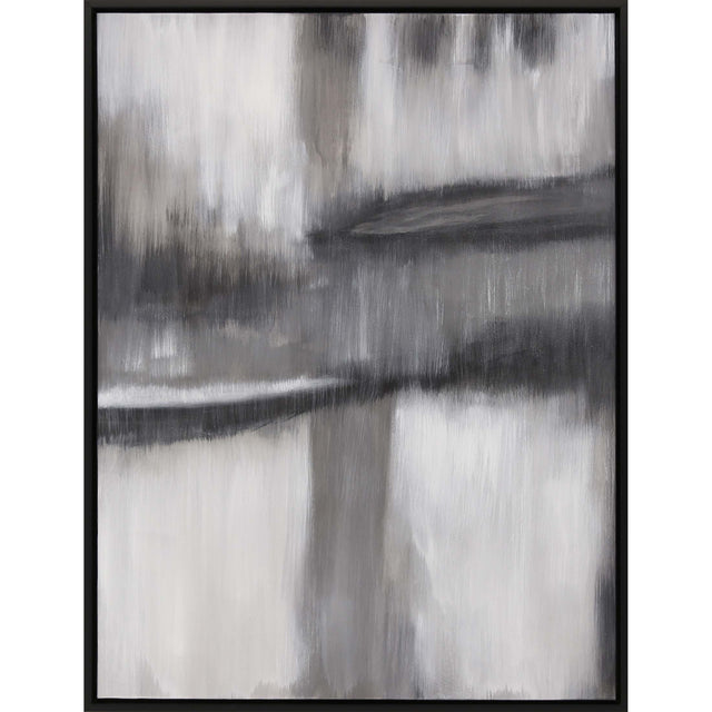 Paragon Grey Clouds 1 Gray 50 X 38 X 3 Wall Art
