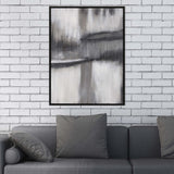 Paragon Grey Clouds 1 Gray 50 X 38 X 3 Wall Art
