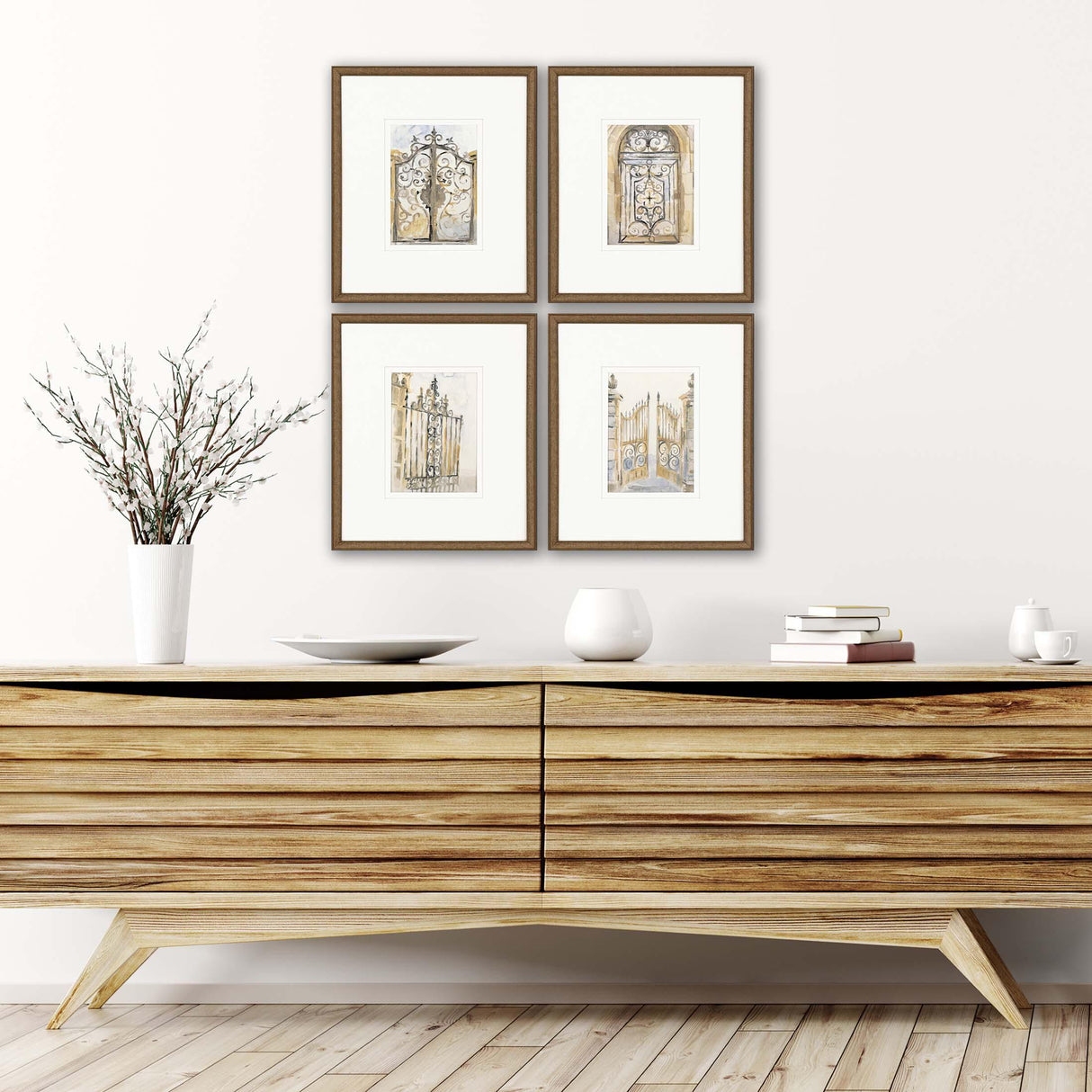 Paragon Gates S/4 Neutral 20 X 17 X 2 Wall Art