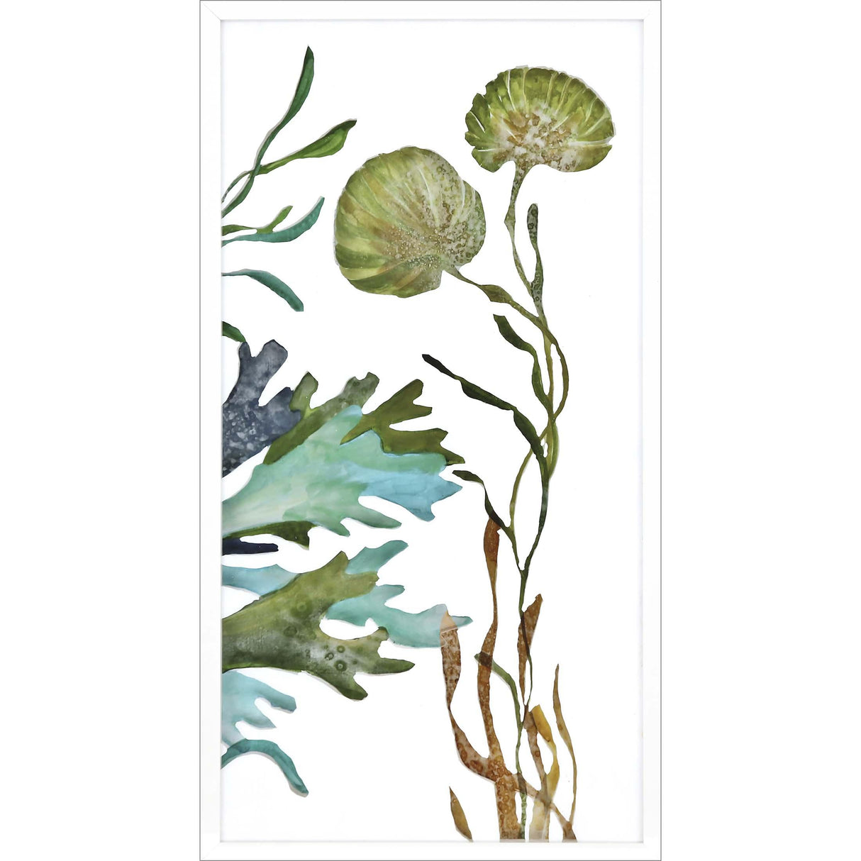 Paragon Underwater Living III Blue 50 X 26 X 3 Wall Art
