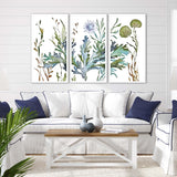 Paragon Underwater Living II Blue 50 X 26 X 3 Wall Art
