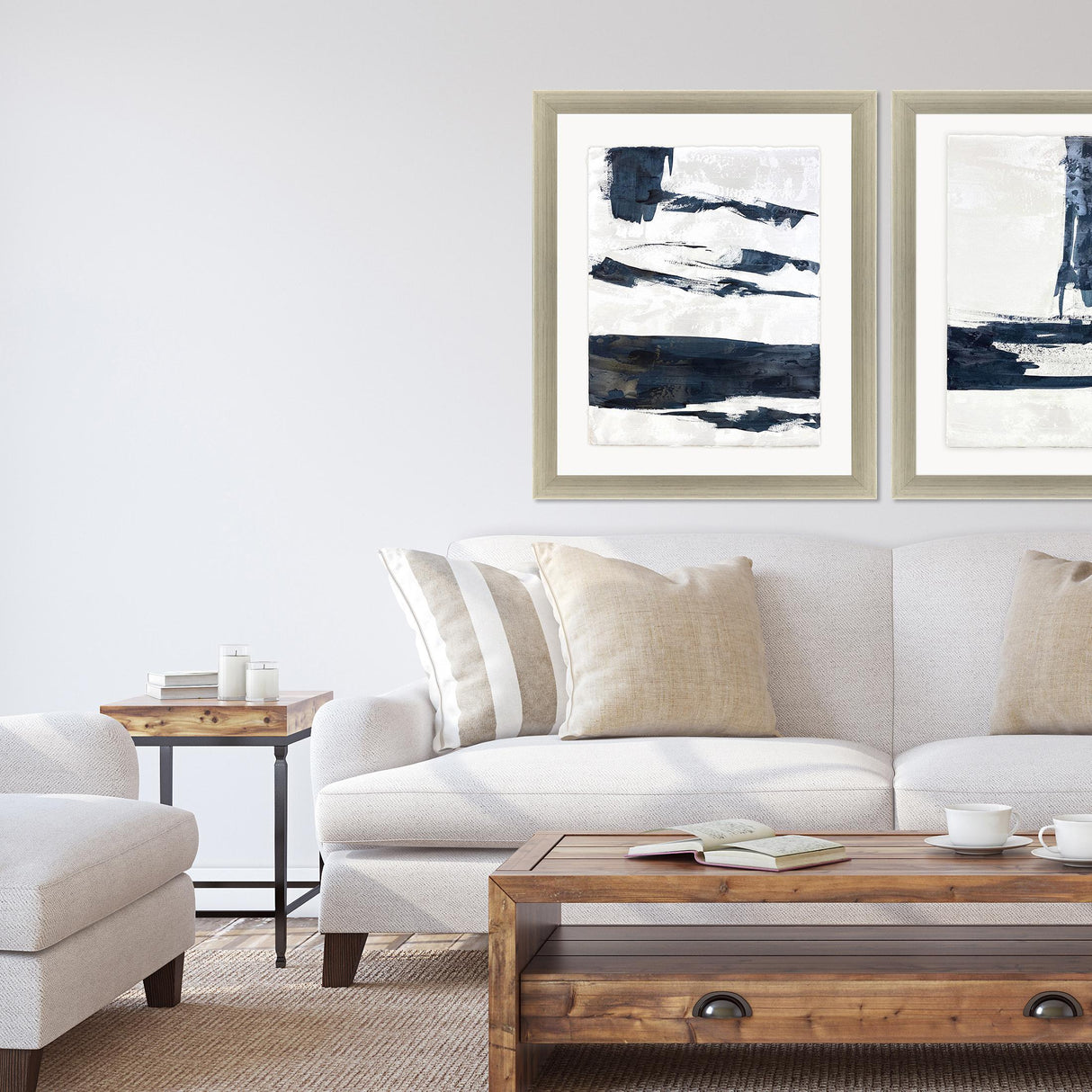 Paragon Windstorm I Blue 35 X 29 X 2 Wall Art