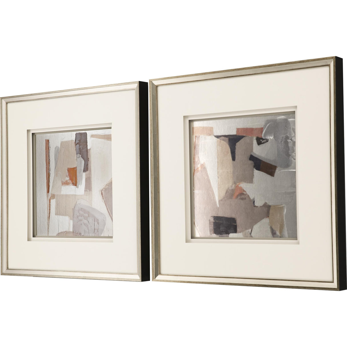 Paragon Silver Shadows II S/2 Metallic 27 X 27 X 2 Wall Art