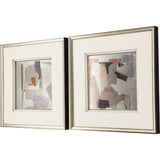 Paragon Silver Shadows II S/2 Metallic 27 X 27 X 2 Wall Art