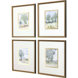 Paragon Along the Way II S/4 Blue 19 X 17 X 2 Wall Art