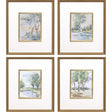 Paragon Along the Way I S/4 Blue 19 X 17 X 2 Wall Art