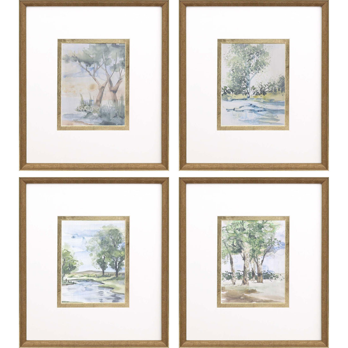 Paragon Along the Way I S/4 Blue 19 X 17 X 2 Wall Art