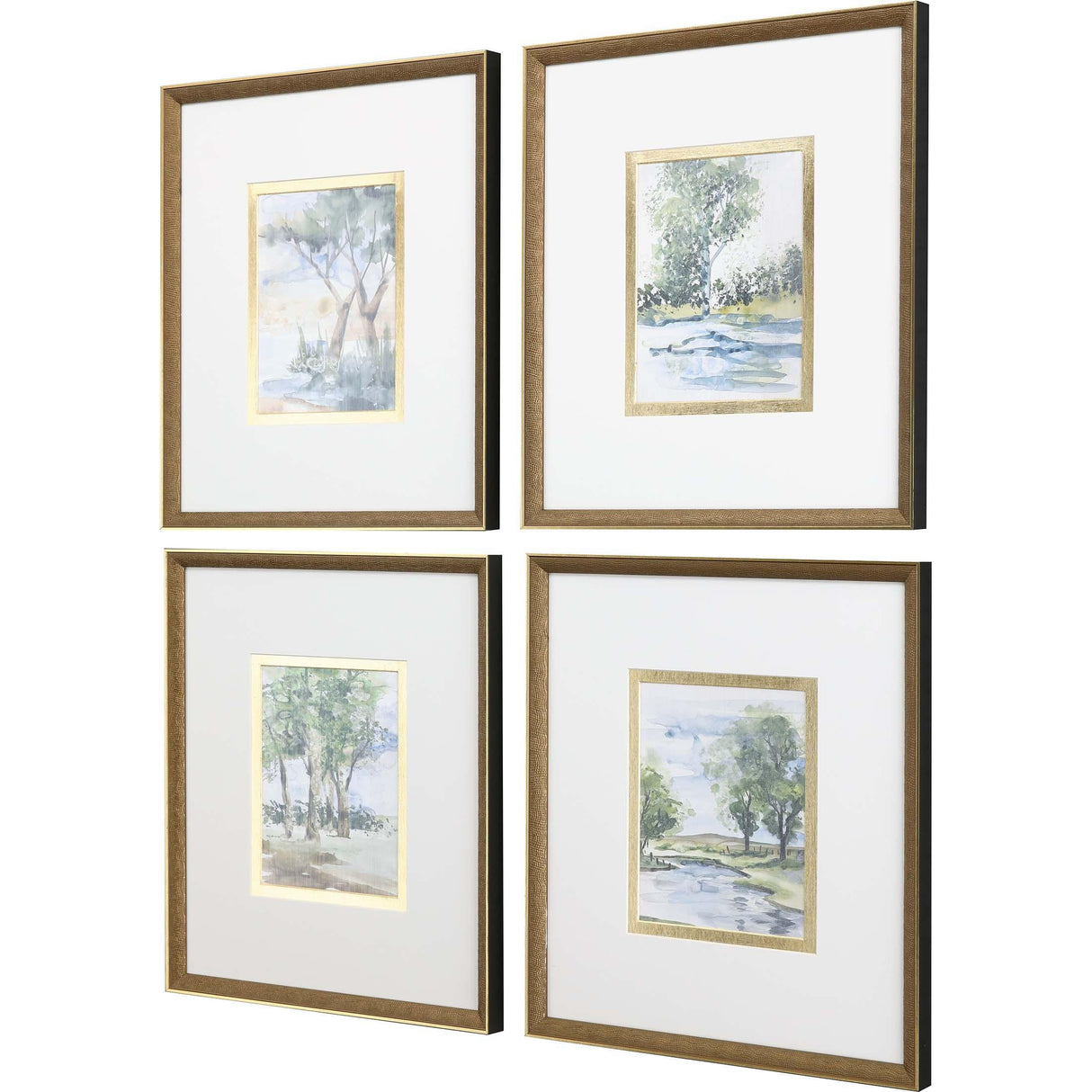 Paragon Along the Way I S/4 Blue 19 X 17 X 2 Wall Art