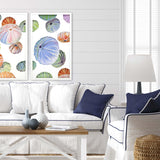 Paragon Sea Urchin II Blue 42 X 26 X 3 Wall Art