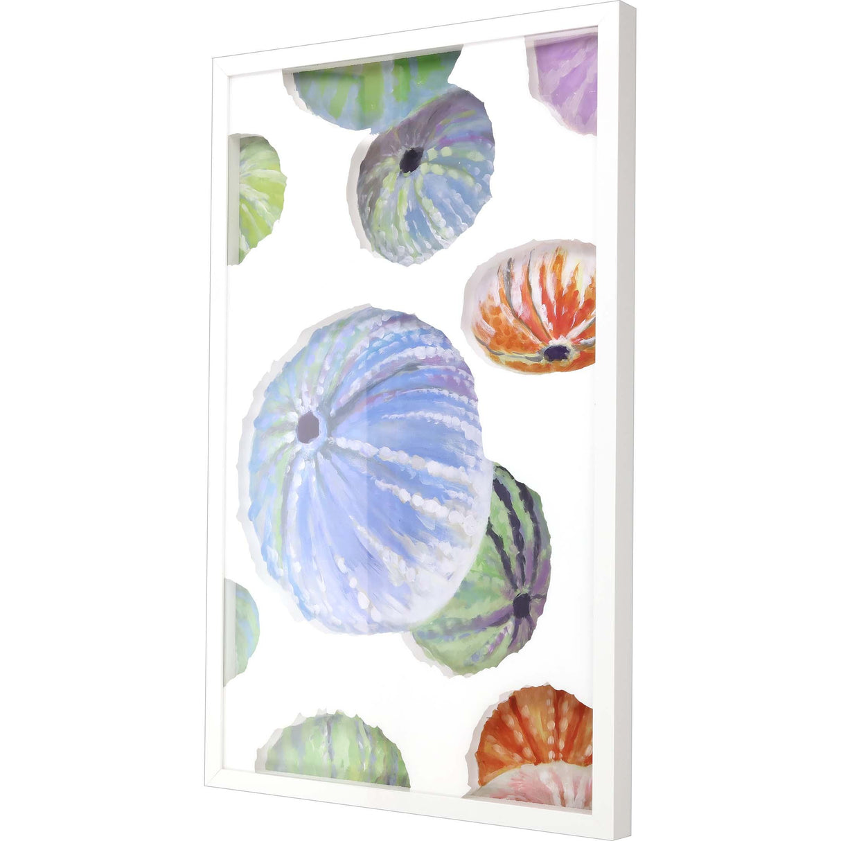 Paragon Sea Urchin II Blue 42 X 26 X 3 Wall Art