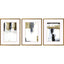 Paragon Neo Moderne I S/3 White 25 X 19 X 1 Wall Art