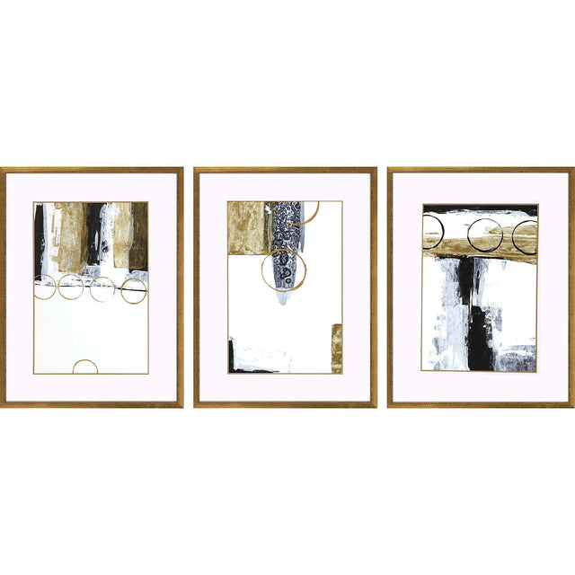 Paragon Neo Moderne I S/3 White 25 X 19 X 1 Wall Art