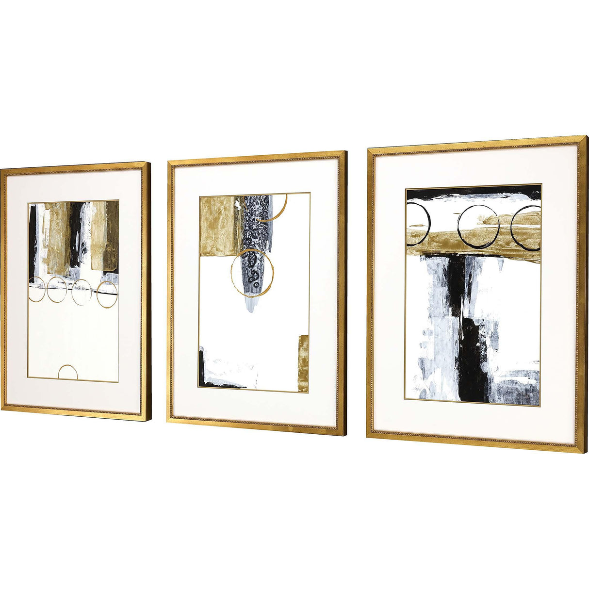 Paragon Neo Moderne I S/3 White 25 X 19 X 1 Wall Art