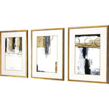 Paragon Neo Moderne I S/3 White 25 X 19 X 1 Wall Art