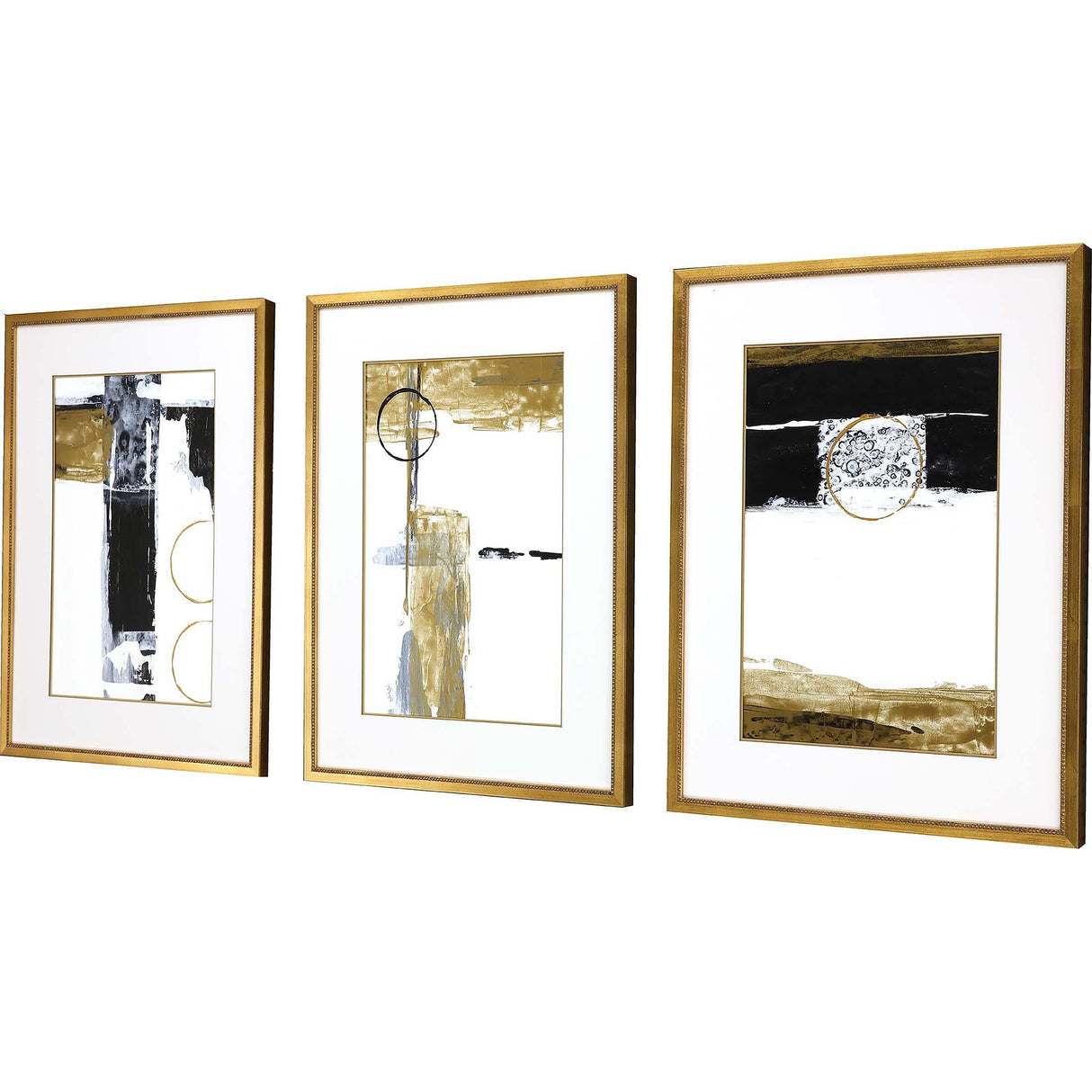 Paragon Neo Moderne III S/3 White 25 X 19 X 1 Wall Art