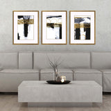 Paragon Neo Moderne II S/3 White 25 X 19 X 1 Wall Art