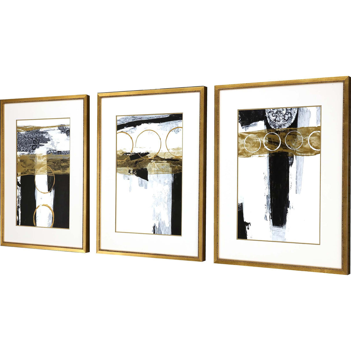Paragon Neo Moderne II S/3 White 25 X 19 X 1 Wall Art