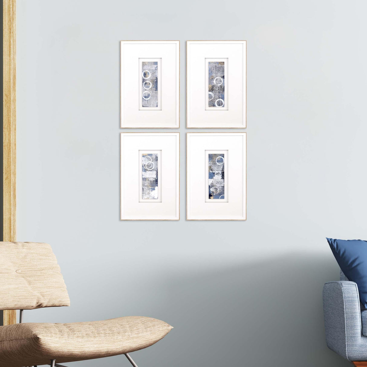 Paragon Clearview S/4 Blue 23 X 15 X 2 Wall Art