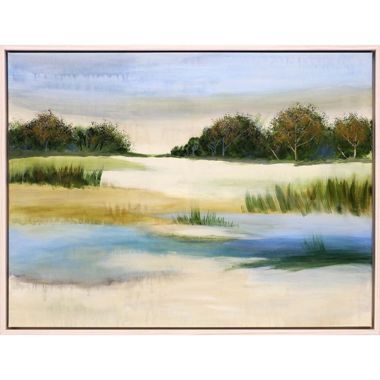 Paragon Soft Focus II Green 32 X 42 X 3 Wall Art