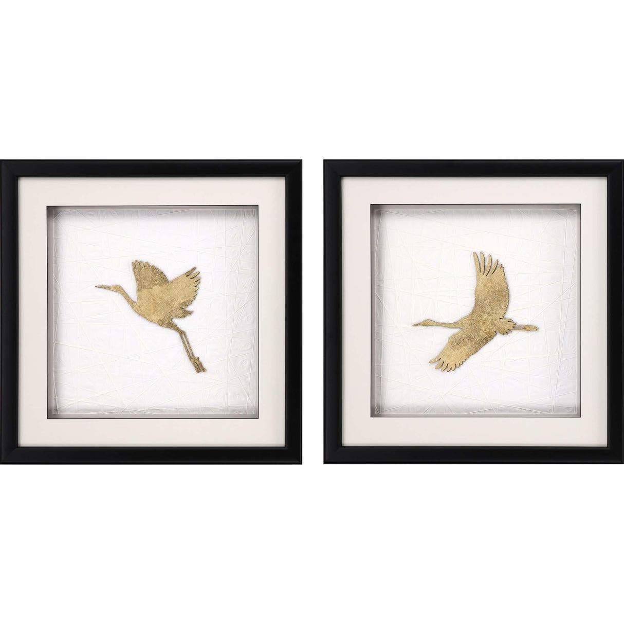 Paragon Flight of Gold I S/2 Metallic 26 X 26 X 3 Wall Art