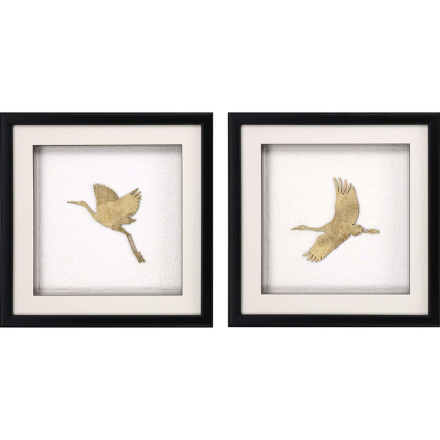 Paragon Flight of Gold I S/2 Metallic 26 X 26 X 3 Wall Art