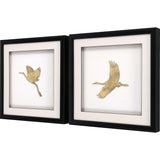 Paragon Flight of Gold I S/2 Metallic 26 X 26 X 3 Wall Art