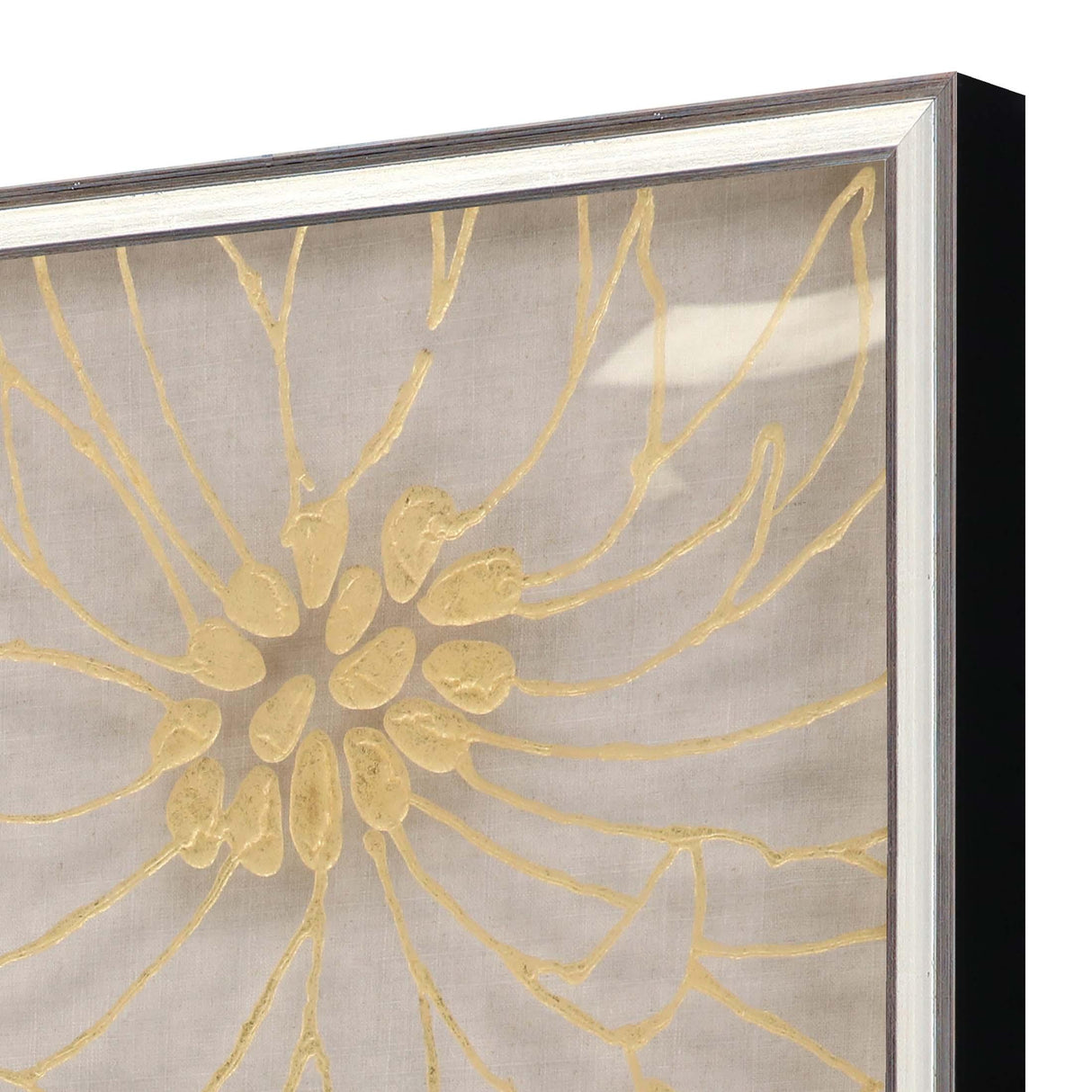 Paragon Golden Organics II S/4 Metallic 18 X 18 X 2 Wall Art
