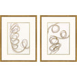 Paragon Radiant Spiral I S/2 Metallic 29 X 23 X 1 Wall Art