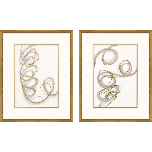 Paragon Radiant Spiral I S/2 Metallic 29 X 23 X 1 Wall Art