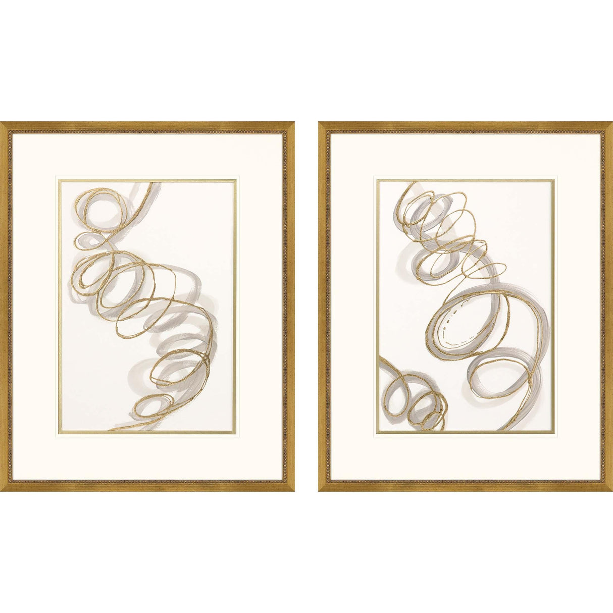Paragon Radiant Spiral II S/2 Metallic 29 X 23 X 1 Wall Art