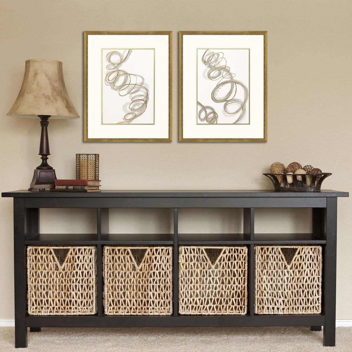Paragon Radiant Spiral II S/2 Metallic 29 X 23 X 1 Wall Art