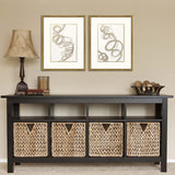 Paragon Radiant Spiral II S/2 Metallic 29 X 23 X 1 Wall Art