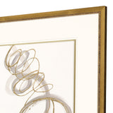 Paragon Radiant Spiral II S/2 Metallic 29 X 23 X 1 Wall Art