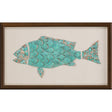 Paragon Ocean Wonder II Turquoise 24 X 40 X 3 Wall Art