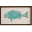 Paragon Ocean Wonder II Turquoise 24 X 40 X 3 Wall Art