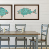 Paragon Ocean Wonder II Turquoise 24 X 40 X 3 Wall Art