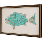 Paragon Ocean Wonder II Turquoise 24 X 40 X 3 Wall Art