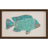Paragon Ocean Wonder I Turquoise 24 X 40 X 3 Wall Art
