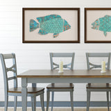 Paragon Ocean Wonder I Turquoise 24 X 40 X 3 Wall Art