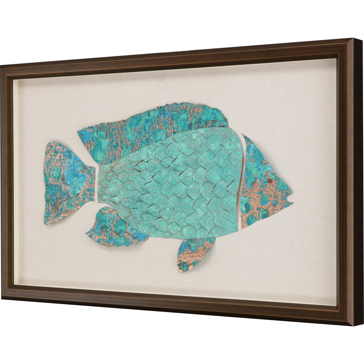 Paragon Ocean Wonder I Turquoise 24 X 40 X 3 Wall Art