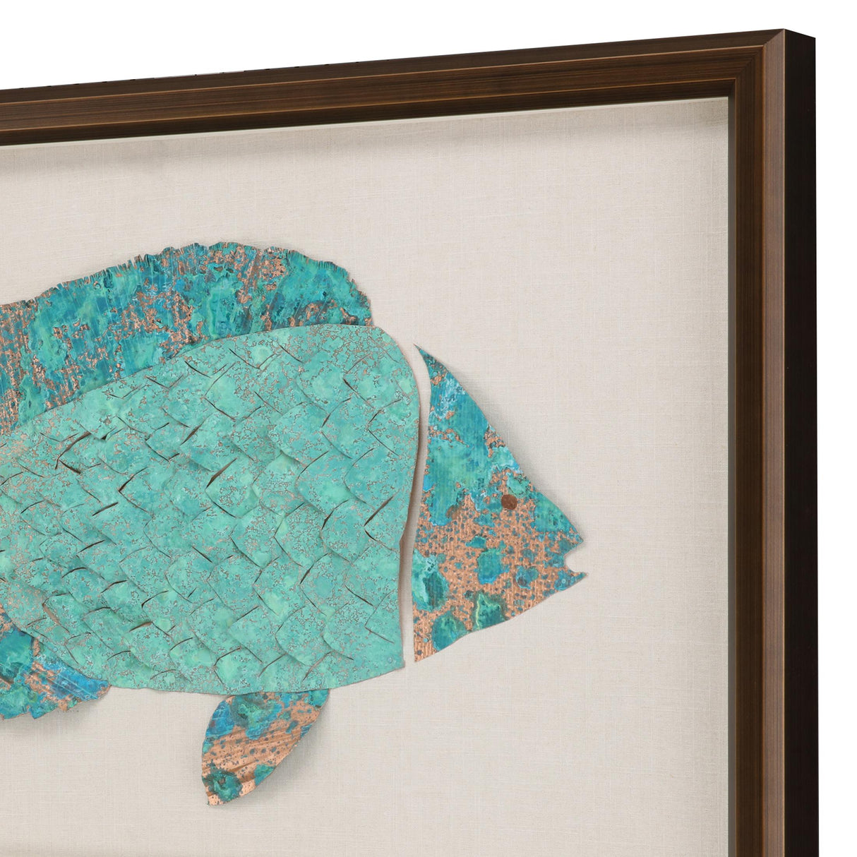 Paragon Ocean Wonder I Turquoise 24 X 40 X 3 Wall Art