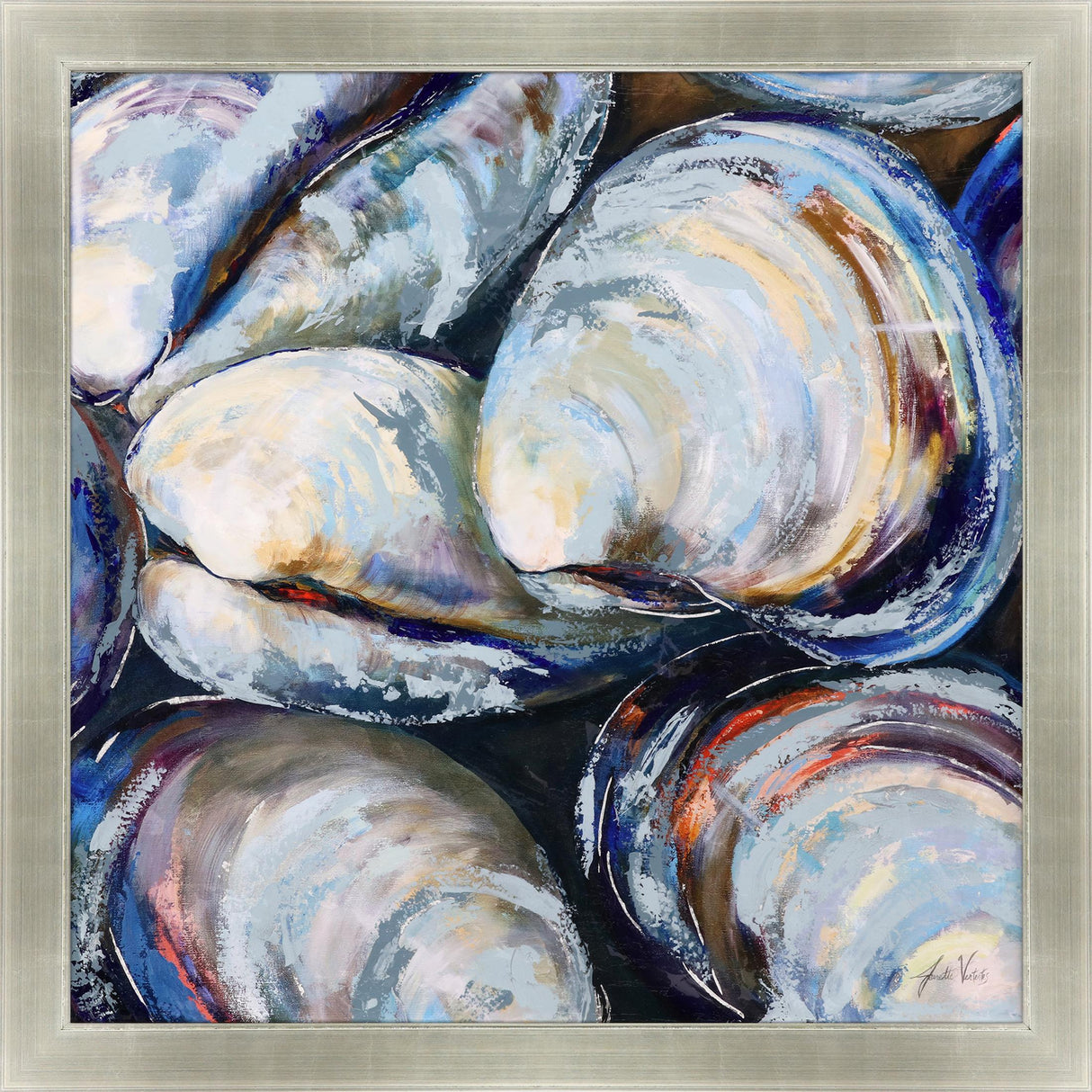 Paragon Salty I Blue 41 X 41 X 2 Wall Art