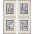 Paragon La Ville I S/4 Multi 20 X 16 X 1 Wall Art