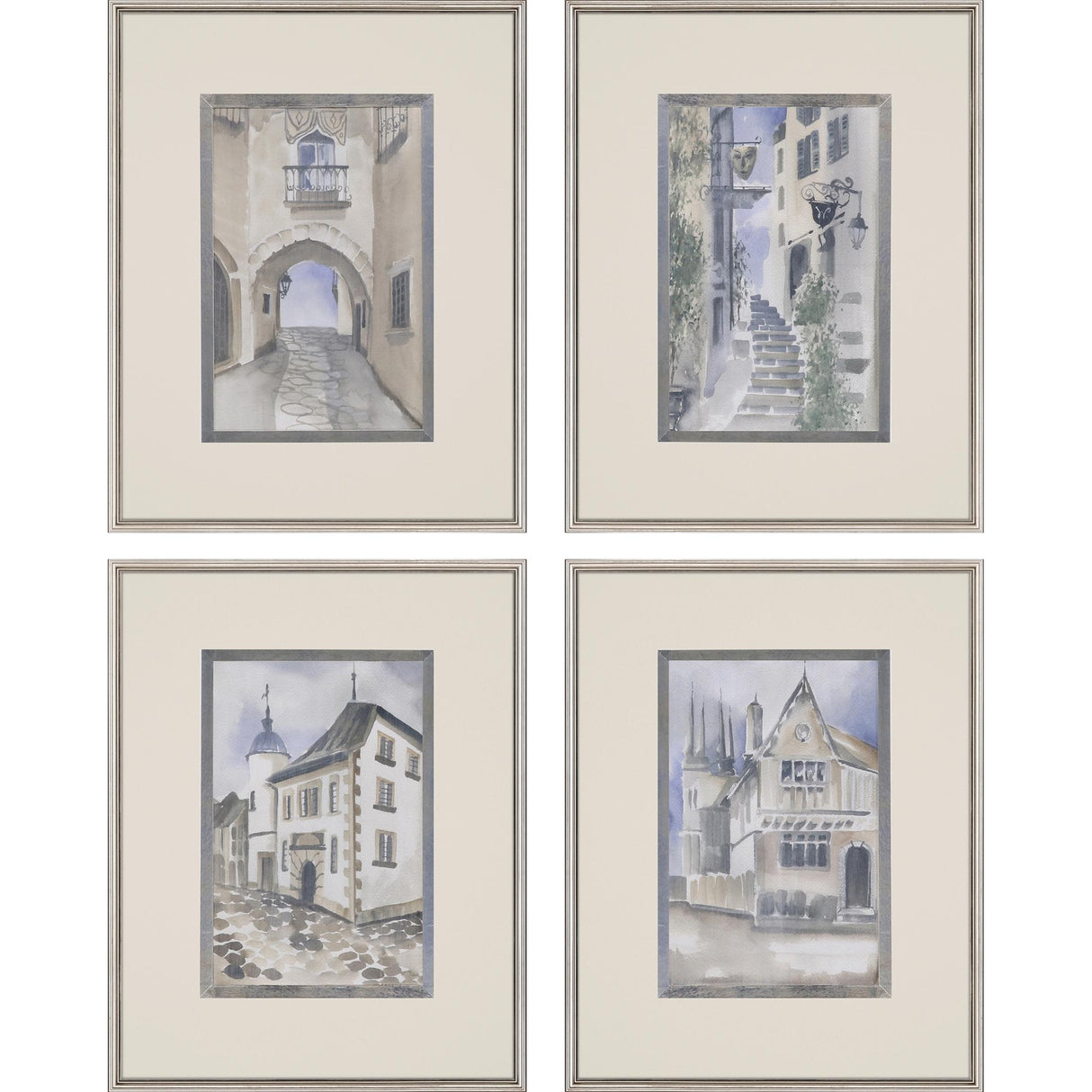 Paragon La Ville I S/4 Multi 20 X 16 X 1 Wall Art