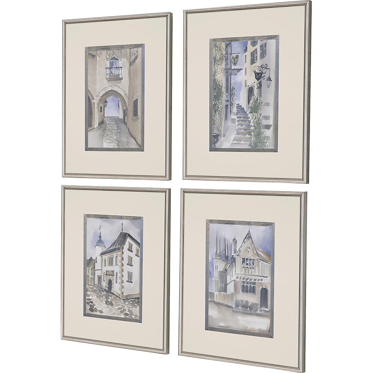 Paragon La Ville I S/4 Multi 20 X 16 X 1 Wall Art