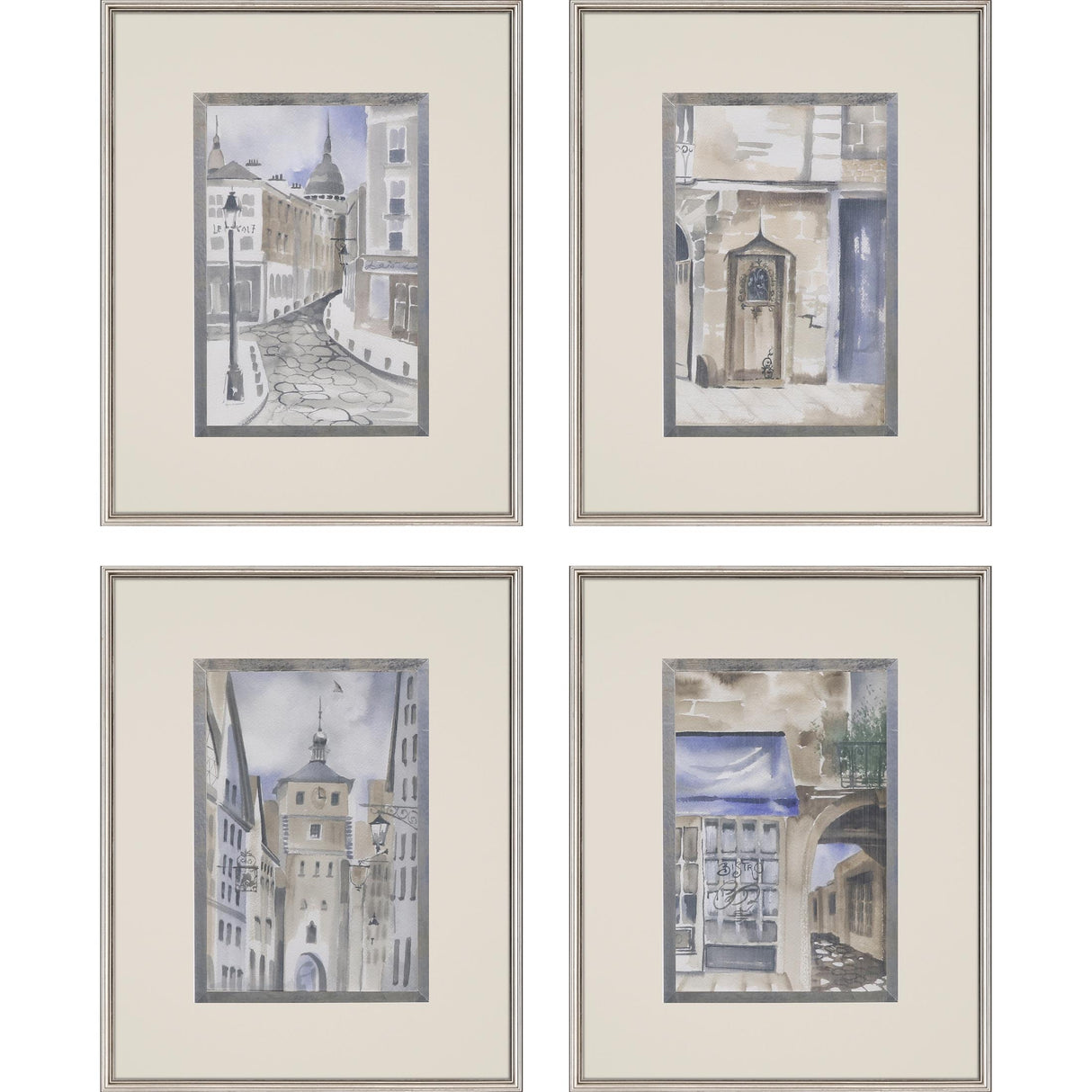 Paragon La Ville II S/4 Multi 20 X 16 X 1 Wall Art